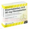 EISENTABLETTEN AbZ 50 mg Filmtabletten 100 St | ЭЙЗЕНТАБЛЕТТЕН таблетки покрытые оболочкой 100 шт | ABZ PHARMA | Сульфат железа (II)