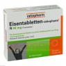 EISENTABLETTEN-ratiopharm N 50 mg Filmtabletten 100 St | ЕЙЗЕНТАБЛЕТТЕН таблетки вкриті оболонкою 100 шт | RATIOPHARM | Сульфат заліза (II)