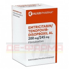 Емтрицитабін | Emtricitabin | Тенофовір дизопроксил, емтрицитабін