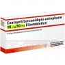 ENALAPRIL/Lercanidipin-ratiopharm 10 mg/10 mg FTA 100 St | ЭНАЛАПРИЛ таблетки покрытые оболочкой 100 шт | RATIOPHARM | Эналаприл, лерканидипин