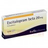 ESCITALOPRAM beta 20 mg Filmtabletten 20 St | ЭСЦИТАЛОПРАМ таблетки покрытые оболочкой 20 шт | BETAPHARM | Эсциталопрам