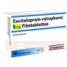 ESCITALOPRAM-ratiopharm 5 mg Filmtabletten 50 St | ЭСЦИТАЛОПРАМ таблетки покрытые оболочкой 50 шт | RATIOPHARM | Эсциталопрам