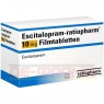 ESCITALOPRAM-ratiopharm 10 mg Filmtabletten 20 St | ЭСЦИТАЛОПРАМ таблетки покрытые оболочкой 20 шт | RATIOPHARM | Эсциталопрам