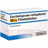 ESCITALOPRAM-ratiopharm 10 mg Filmtabletten 50 St | ЭСЦИТАЛОПРАМ таблетки покрытые оболочкой 50 шт | RATIOPHARM | Эсциталопрам