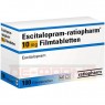ESCITALOPRAM-ratiopharm 10 mg Filmtabletten 100 St | ЭСЦИТАЛОПРАМ таблетки покрытые оболочкой 100 шт | RATIOPHARM | Эсциталопрам