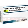 FEBUXOSTAT-ratiopharm 80 mg Filmtabletten 28 St | ФЕБУКСОСТАТ таблетки покрытые оболочкой 28 шт | RATIOPHARM | Фебуксостат