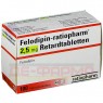 FELODIPIN-ratiopharm 2,5 mg Retardtabletten 100 St | ФЕЛОДИПІН таблетки зі сповільненим вивільненням 100 шт | RATIOPHARM | Фелодипін