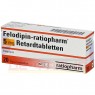 FELODIPIN-ratiopharm 5 mg Retardtabletten 20 St | ФЕЛОДИПІН таблетки зі сповільненим вивільненням 20 шт | RATIOPHARM | Фелодипін