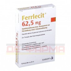 Феррлецит | Ferrlecit | Комплекс глюконата натрия с железом (III)