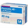 FLUOXETIN 40-1A Pharma Tabletten 100 St | ФЛУОКСЕТИН таблетки 100 шт | 1 A PHARMA | Флуоксетин