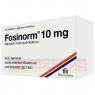 FOSINORM 10 mg Tabletten 100 St | ФОЗИНОРМ таблетки 100 шт | DR. GERHARD MANN | Фозиноприл