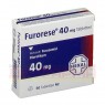 FURORESE 40 mg Tabletten 50 St | ФУРОРЕЗЕ таблетки 50 шт | HEXAL | Фуросемід