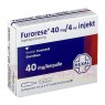 FURORESE 40 mg/4 ml injekt Injektionslösung Amp. 5x4 ml | ФУРОРЕЗЕ раствор для инъекций 5x4 мл | HEXAL | Фуросемид