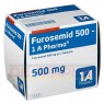 FUROSEMID 500-1A Pharma Tabletten 50 St | ФУРОСЕМІД таблетки 50 шт | 1 A PHARMA | Фуросемід