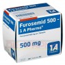 FUROSEMID 500-1A Pharma Tabletten 100 St | ФУРОСЕМІД таблетки 100 шт | 1 A PHARMA | Фуросемід