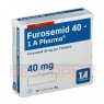 FUROSEMID 40-1A Pharma Tabletten 20 St | ФУРОСЕМИД таблетки 20 шт | 1 A PHARMA | Фуросемид