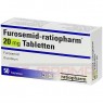 FUROSEMID-ratiopharm 20 mg Tabletten 50 St | ФУРОСЕМИД таблетки 50 шт | RATIOPHARM | Фуросемид