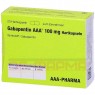 GABAPENTIN AAA 100 mg Hartkapseln 20 St | ГАБАПЕНТИН твердые капсулы 20 шт | AAA - PHARMA | Габапентин