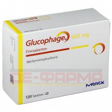 Глюкофаж | Glucophage | Метформін