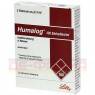 HUMALOG 100 E/ml Patrone Injektionslösung 5x3 ml | ХУМАЛОГ розчин для ін'єкцій 5x3 мл | KOHLPHARMA | Інсулін лізпро