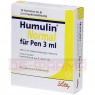 HUMULIN Normal f.Pen Injektionslösung 10x3 ml | ХУМУЛІН розчин для ін'єкцій 10x3 мл | ORIFARM | Інсулін (людський)