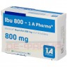 IBU 800-1A Pharma Filmtabletten 20 St | ІБУ таблетки вкриті оболонкою 20 шт | 1 A PHARMA | Ібупрофен