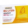 IBU-LYSIN-ratiopharm 400 mg Filmtabletten 10 St | ИБУ ЛИЗИН таблетки покрытые оболочкой 10 шт | RATIOPHARM | Ибупрофен