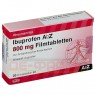 IBUPROFEN AbZ 800 mg Filmtabletten 20 St | ИБУПРОФЕН таблетки покрытые оболочкой 20 шт | ABZ PHARMA | Ибупрофен