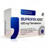 IBUPROFEN ADGC 400 mg Filmtabletten 50 St | ІБУПРОФЕН таблетки вкриті оболонкою 50 шт | ZENTIVA PHARMA | Ібупрофен