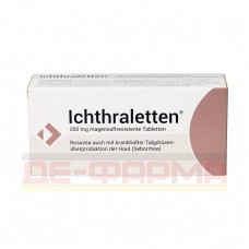Іхтралеттен | Ichthraletten | Бітуміносульфонат натрію