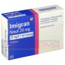 IMIGRAN nasal 20 mg Nasenspray 2 St | ІМІГРАН назальний спрей 2 шт | GLAXOSMITHKLINE | Суматриптан