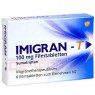 IMIGRAN T 100 mg Filmtabletten 6 St | ІМІГРАН таблетки вкриті оболонкою 6 шт | GLAXOSMITHKLINE | Суматриптан