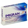 IMIGRAN T 100 mg Filmtabletten 12 St | ІМІГРАН таблетки вкриті оболонкою 12 шт | GLAXOSMITHKLINE | Суматриптан