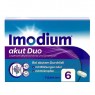 IMODIUM akut Duo 2 mg/125 mg Tabletten 6 St | ИМОДИУМ таблетки 6 шт | JOHNSON & JOHNSON | Лоперамид в комбинации