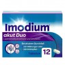 IMODIUM akut Duo 2 mg/125 mg Tabletten 12 St | ІМОДІУМ таблетки 12 шт | JOHNSON & JOHNSON | Лоперамід у комбінації