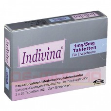Індівіна | Indivina | Медроксипрогестерон, естроген