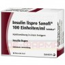 INSULIN LISPRO Sanofi 100 E/ml Inj.-Lsg.Fertigpen 10x3 ml | ИНСУЛИН ЛИСПРО раствор для инъекций 10x3 мл | SANOFI-AVENTIS | Инсулин лизпро