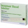 INSUMAN Basal 100 I.E./ml SoloStar Fertigpen 5x3 ml | ИНСУМАН предварительно заполненные шприцы 5x3 мл | AXICORP PHARMA | Инсулин (человеческий)