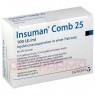 INSUMAN Comb 25 100 I.E./ml Inj.-Susp.i.e.Patrone 10x3 ml | ИНСУМАН суспензия для инъекций 10x3 мл | ORIFARM | Инсулин (человеческий)