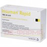 INSUMAN Rapid 100 I.E./ml Inj.-Lösung i.e.Patrone 10x3 ml | ИНСУМАН раствор для инъекций 10x3 мл | ORIFARM | Инсулин (человеческий)