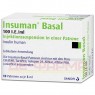 INSUMAN Basal 100 I.E./ml Injekt.-Susp.i.e.Patrone 10x3 ml | ИНСУМАН суспензия для инъекций 10x3 мл | SANOFI-AVENTIS | Инсулин (человеческий)