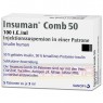 INSUMAN Comb 50 100 I.E./ml Inj.-Susp.i.e.Patrone 5x3 ml | ИНСУМАН суспензия для инъекций 5x3 мл | SANOFI-AVENTIS | Инсулин (человеческий)