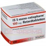 IS 5 mono-ratiopharm 100 mg Retardtabletten 100 St | ИЗ 5 МОНО таблетки с замедленным высвобождением 100 шт | RATIOPHARM | Изосорбида мононитрат