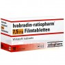 IVABRADIN-ratiopharm 7,5 mg Filmtabletten 98 St | ИВАБРАДИН таблетки покрытые оболочкой 98 шт | RATIOPHARM | Ивабрадин