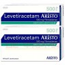 LEVETIRACETAM Aristo 500 mg Filmtabletten 200 St | ЛЕВЕТИРАЦЕТАМ таблетки вкриті оболонкою 200 шт | ARISTO PHARMA | Леветирацетам