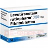 LEVETIRACETAM-ratiopharm 750 mg Filmtabletten 50 St | ЛЕВЕТИРАЦЕТАМ таблетки вкриті оболонкою 50 шт | RATIOPHARM | Леветирацетам