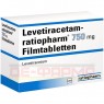 LEVETIRACETAM-ratiopharm 750 mg Filmtabletten 100 St | ЛЕВЕТИРАЦЕТАМ таблетки вкриті оболонкою 100 шт | RATIOPHARM | Леветирацетам