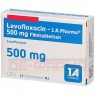 LEVOFLOXACIN-1A Pharma 500 mg Filmtabletten 10 St | ЛЕВОФЛОКСАЦИН таблетки покрытые оболочкой 10 шт | 1 A PHARMA | Левофлоксацин