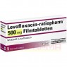 LEVOFLOXACIN-ratiopharm 500 mg Filmtabletten 5 St | ЛЕВОФЛОКСАЦИН таблетки вкриті оболонкою 5 шт | RATIOPHARM | Левофлоксацин