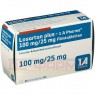 LOSARTAN plus-1A Pharma 100 mg/25 mg Filmtabletten 98 St | ЛОСАРТАН таблетки покрытые оболочкой 98 шт | 1 A PHARMA | Лозартан, гидрохлоротиазид